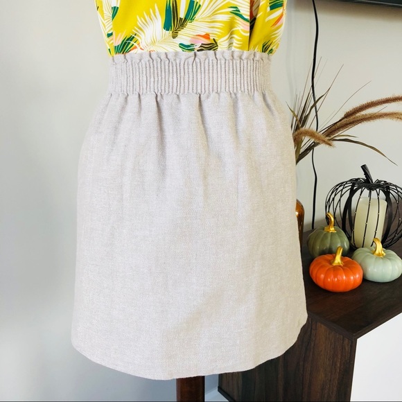 J. Crew Metallic Sidewalk Stretch Waist Skirt - Picture 4 of 6